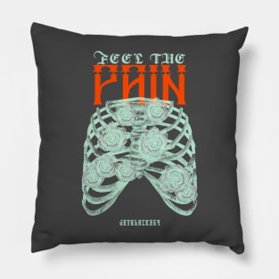 Feel The Pain X-Ray Pillow