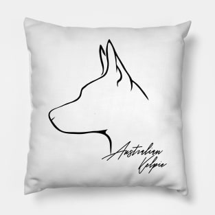 Proud Australian Kelpie profile dog lover gift Pillow