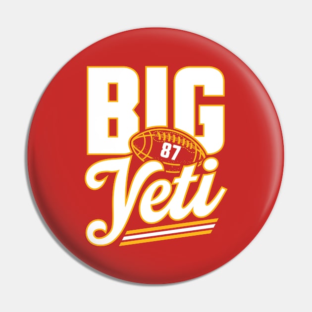 Kansas City Travis Kelce Big Yeti Pin by GraciafyShine