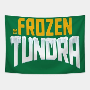 Green Bay Packers Frozen Tundra Lambeau Field Design Tapestry