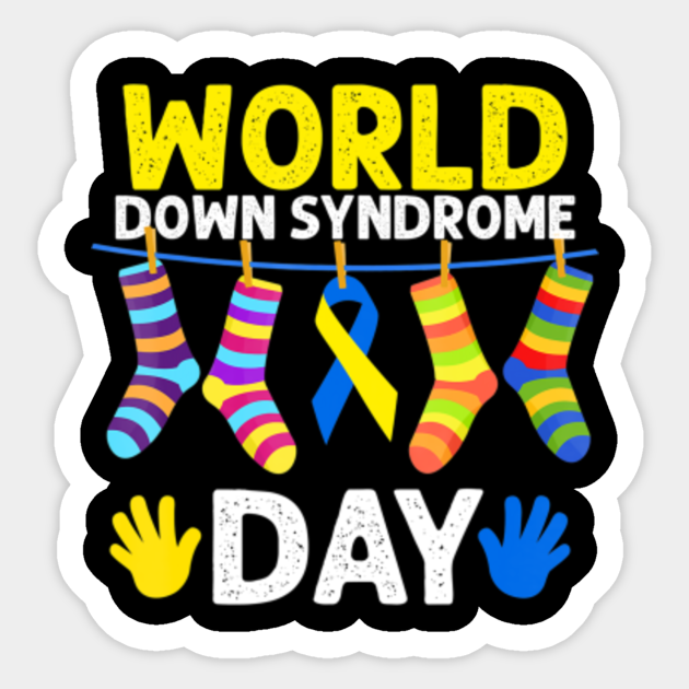 World Down Syndrome Day T Shirt Gifts Men Women Kids Socks - Down ...