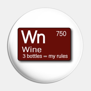 Wine time, alcohol, party Pin