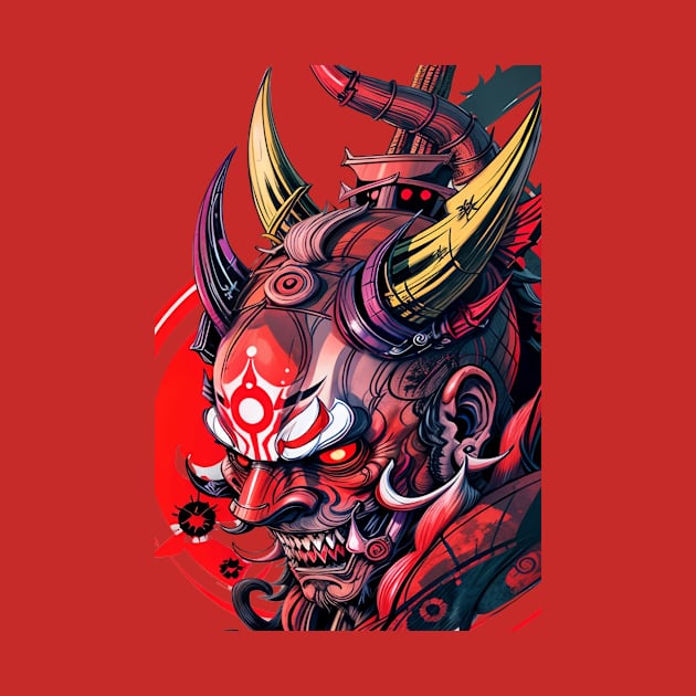 oni mask by CandyShop