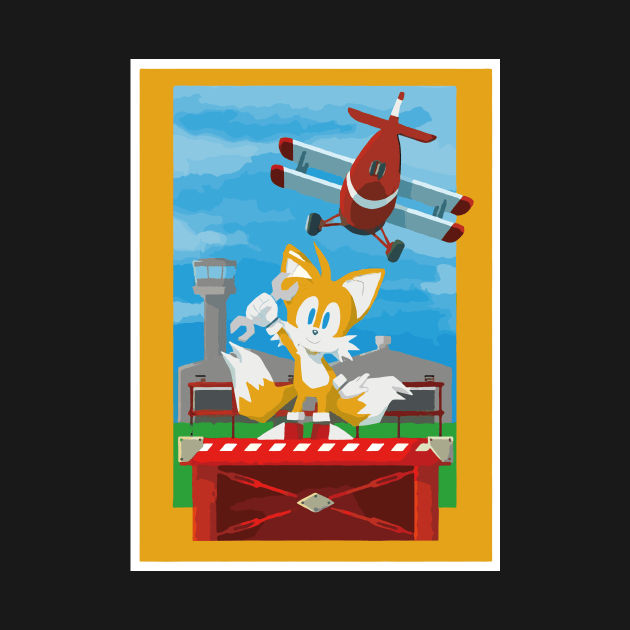 Tails the fox by JamesCMarshall