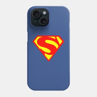 Golden Age Superhero Shield Phone Case