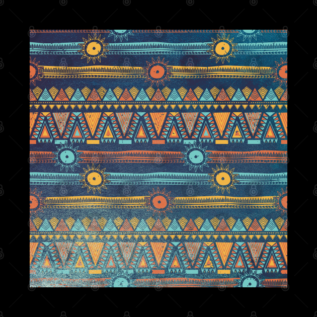 colorful bohemian pattern african tribal pattern