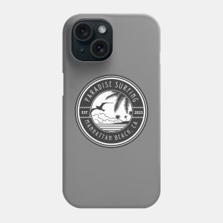 Manhattan Beach, CA - Surfing Design Phone Case