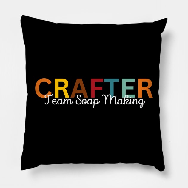 Crafter Team Soap Making Pillow by Craft Tea Wonders