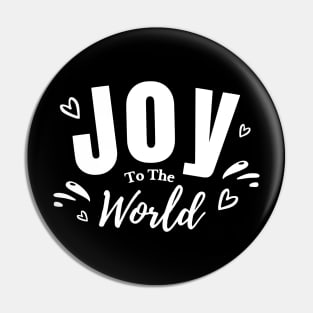 Joy To The World Pin