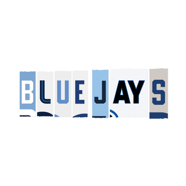 Blue Jays torn jersey by scotmccormack