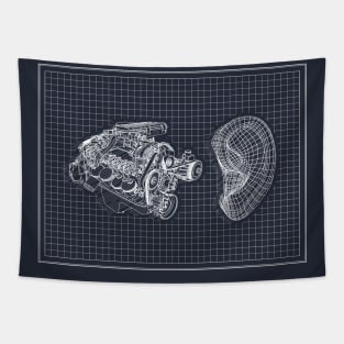 Engine Ear Tapestry