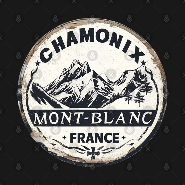 Chamonix Mont-Blanc France by goodoldvintage