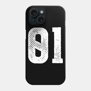 Rough Number 01 Phone Case