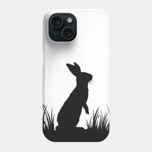 Rabbit silhouette Phone Case