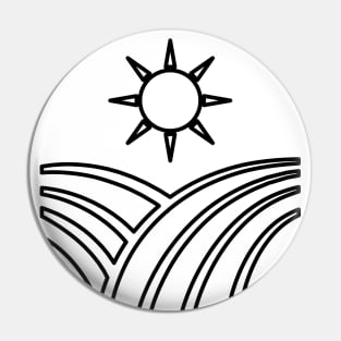 Sunlit Winery Pin