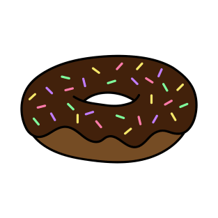 Chocolate Donut with Sprinkles T-Shirt