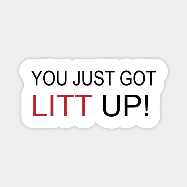 you just got litt up Magnet by yellowpinko