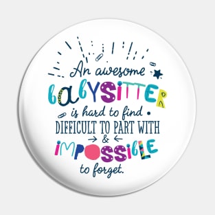 An Awesome Babysitter Gift Idea - Impossible to forget Pin