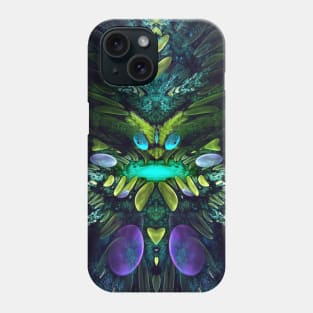 Fractal Fly - Fractal Manipulation - Visionary Art - Manafold Art Phone Case