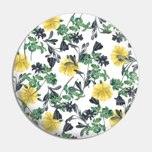 Grey and yellow garden Pin