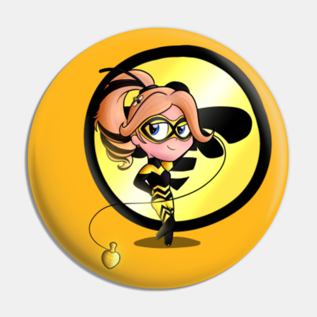 Chibi Queen Bee - Miraculous Ladybug - Pin | TeePublic