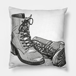 My Old Boots Pillow
