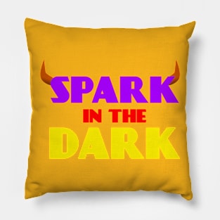 Spark in the Dark Pillow