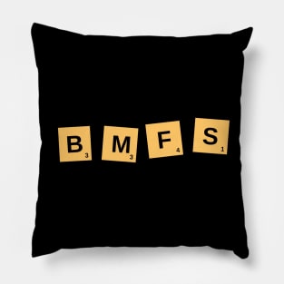 BMFS Scrabble Points Pillow