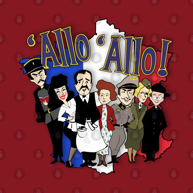 'Allo 'Allo! by MarinasingerDesigns