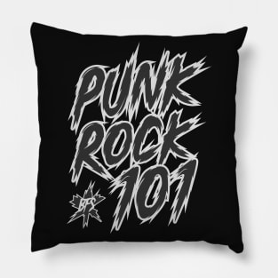 Punk Rock 101 Pillow