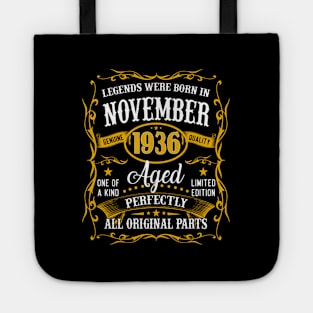 November 1936 84Th 84 Tote