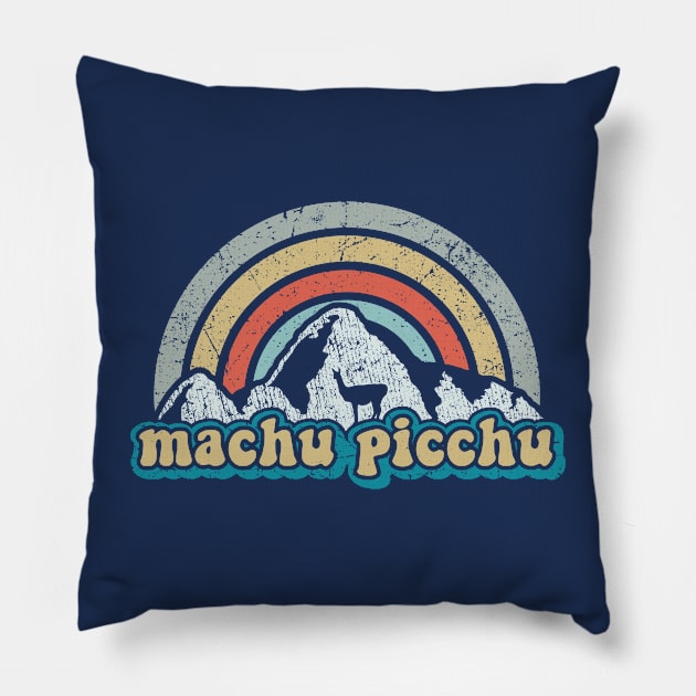 Machu Picchu Pillow by TigerTom