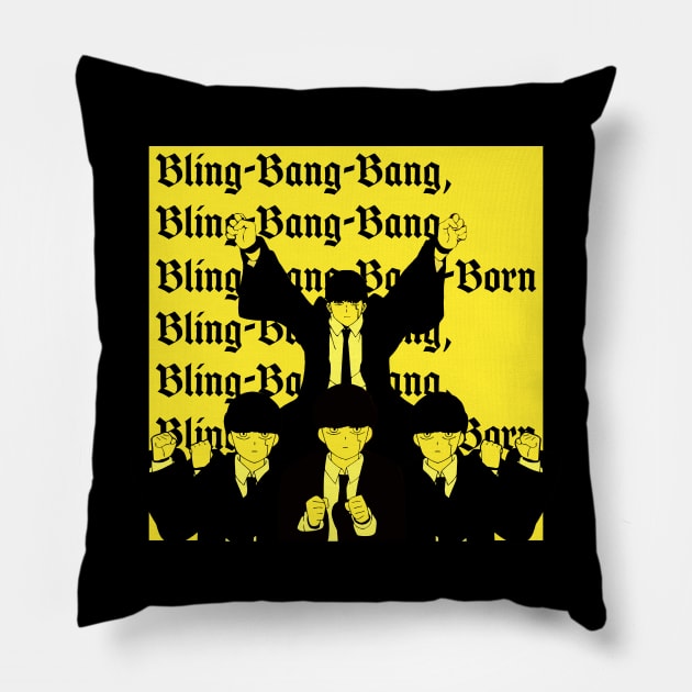 Mashle Bling Bang Bang Born Dance Pillow by rysiupol