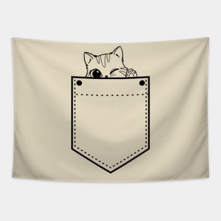 Pocket Kitty Tapestry