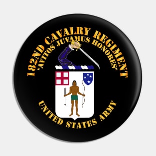 182nd Cavalry Regiment Pin