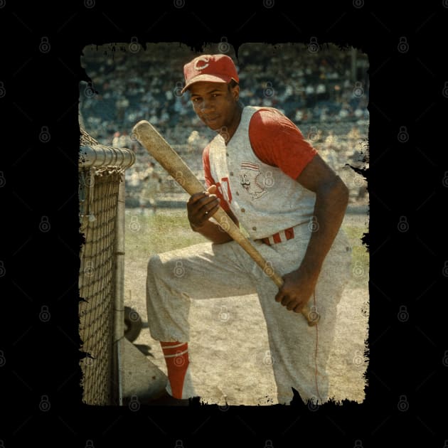Frank Robinson in Cincinnati Reds by PESTA PORA