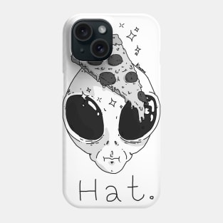 Alien Pizza Hat Phone Case