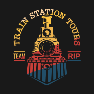 Team Rip Train Station Tours T-Shirt