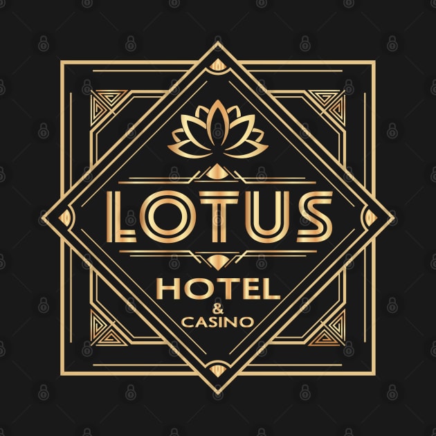 Lotus Hotel - Percy Jackson inspired design by NxtArt