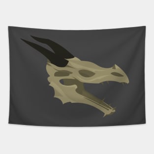 Dragon Skull Tapestry