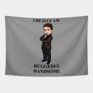 Ruggedly Handsome Tapestry