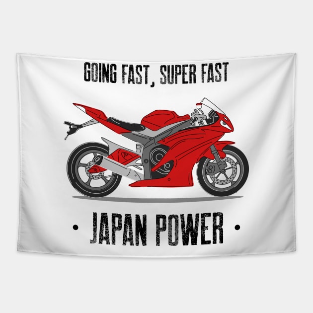 Do you Love the Japan Power? Tapestry by ForEngineer