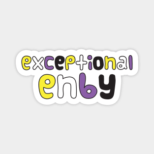 Exceptional Enby Magnet