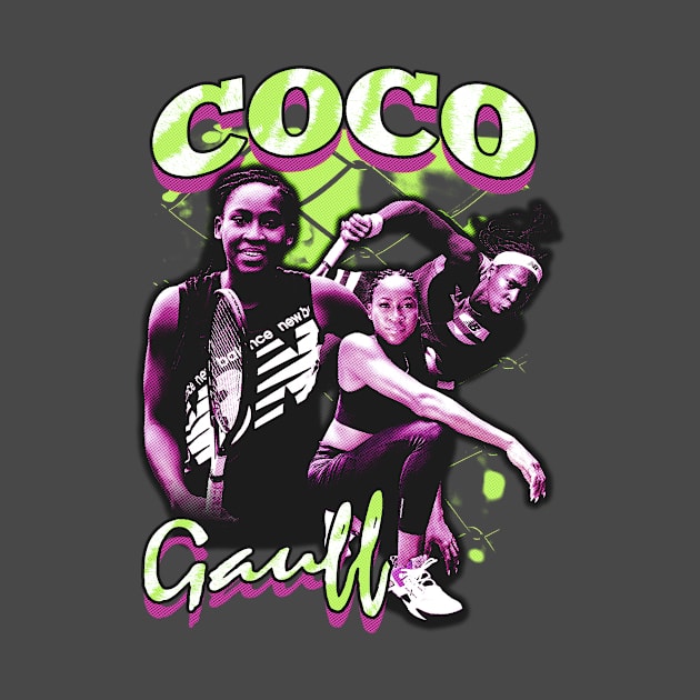 COCO GAUFF Vintage 90s by Dewo Sadewo
