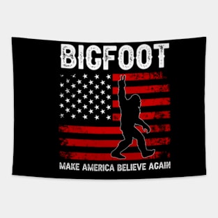 Bigfoot 2024 - Make America Believe Again Tapestry