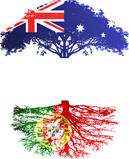 Australian Grown With Portuguese Roots - Gift for Portuguese With Roots From Portugal Magnet