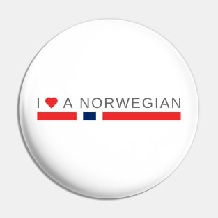 I love a Norwegian | Norway Pin