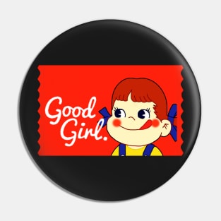 Peko-chan Good Girl Pin