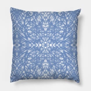 Brush Stroke Abstract Pattern Pillow