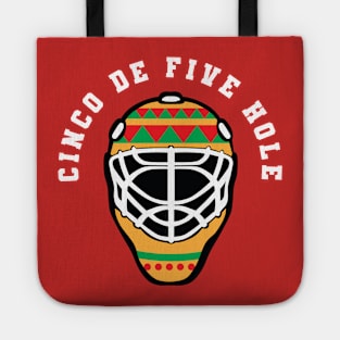 Cinco De Mayo Hockey Cinco De Five Hole Boys Girls Tote